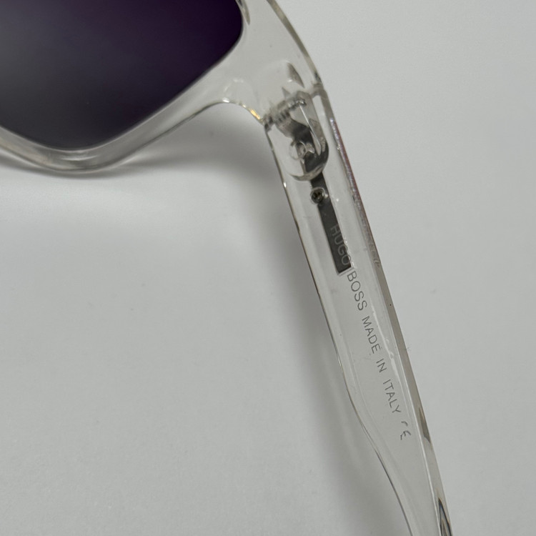 عینک آفتابی پلاریزه هوگو باس HUGO BOSS کریستالی مشکی کد 2205 - عینک رانندگی