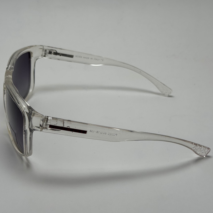 عینک آفتابی پلاریزه هوگو باس HUGO BOSS کریستالی مشکی کد 2205 - عینک رانندگی