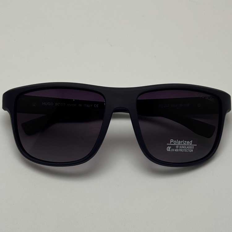عینک آفتابی پلاریزه هوگو باس HUGO BOSS آبی نفتی کد 2205 - عینک رانندگی