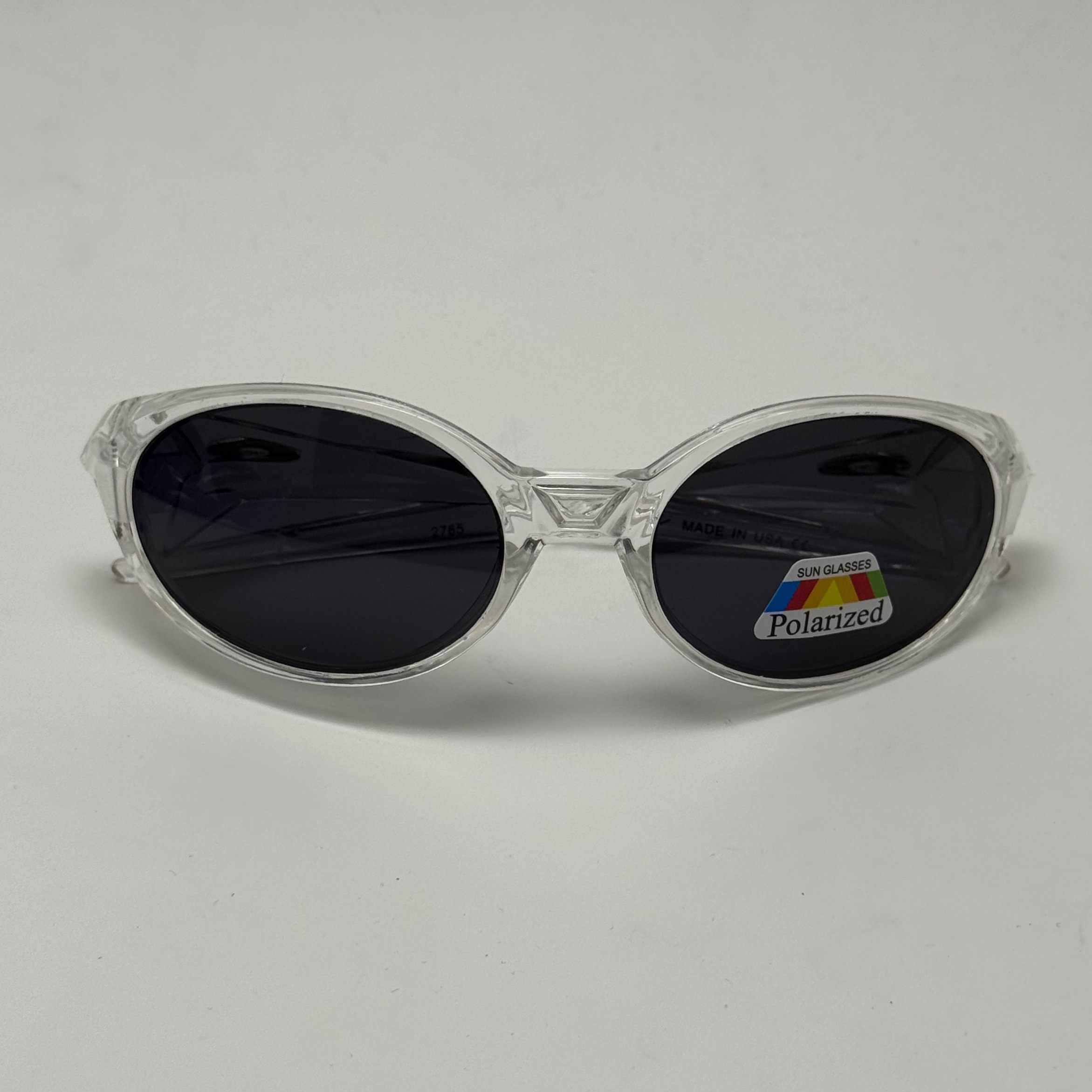 عینک آفتابی پلاریزه اوکلی مدل Oakley Eye Jacket Redux بیضی کریستالی مشکی