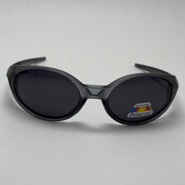 عینک آفتابی پلاریزه اوکلی مدل Oakley Eye Jacket Redux بیضی طوسی
