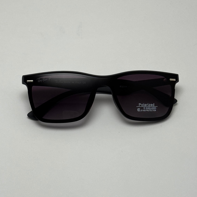 عینک آفتابی پلاریزه ریبن rayban طوسی کد p2222