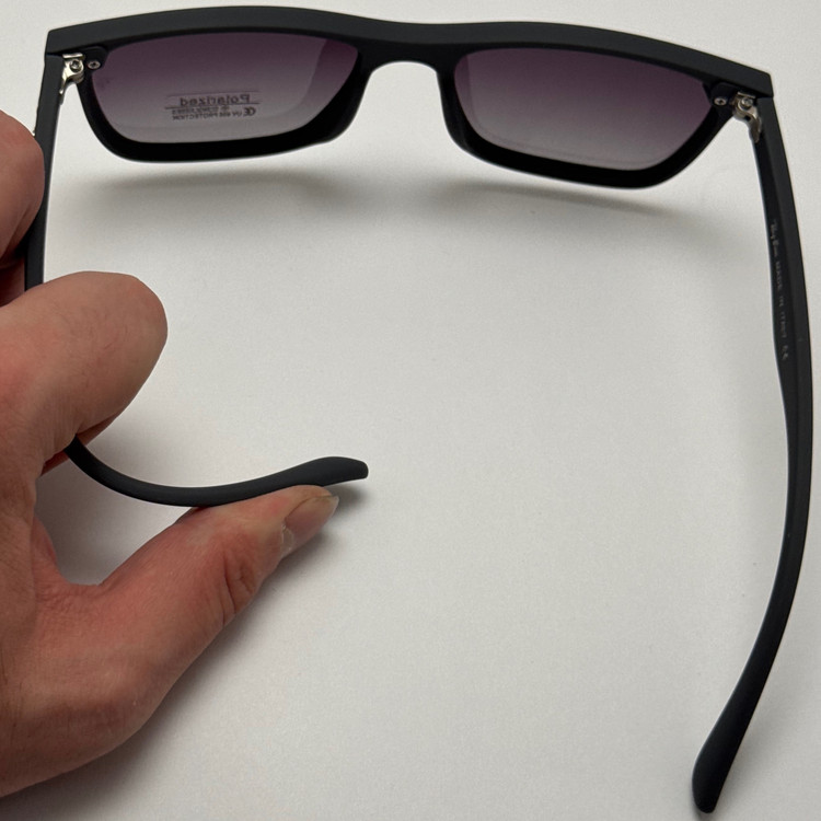 عینک آفتابی پلاریزه ریبن rayban طوسی کد p2222