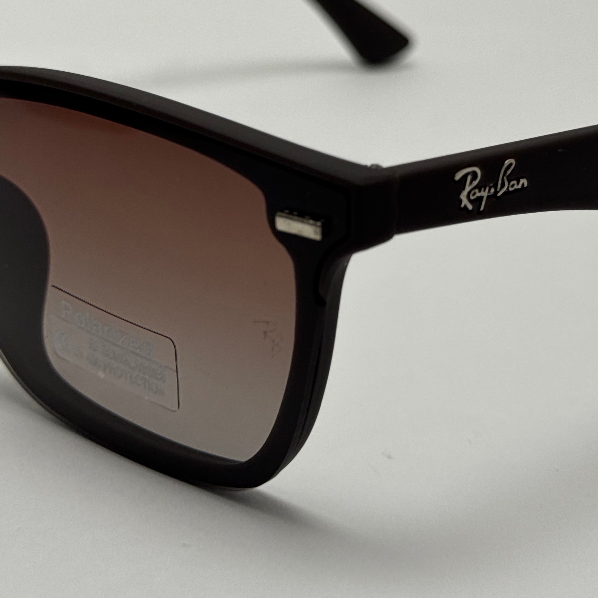 عینک آفتابی پلاریزه ریبن rayban قهوه ای کد p2222