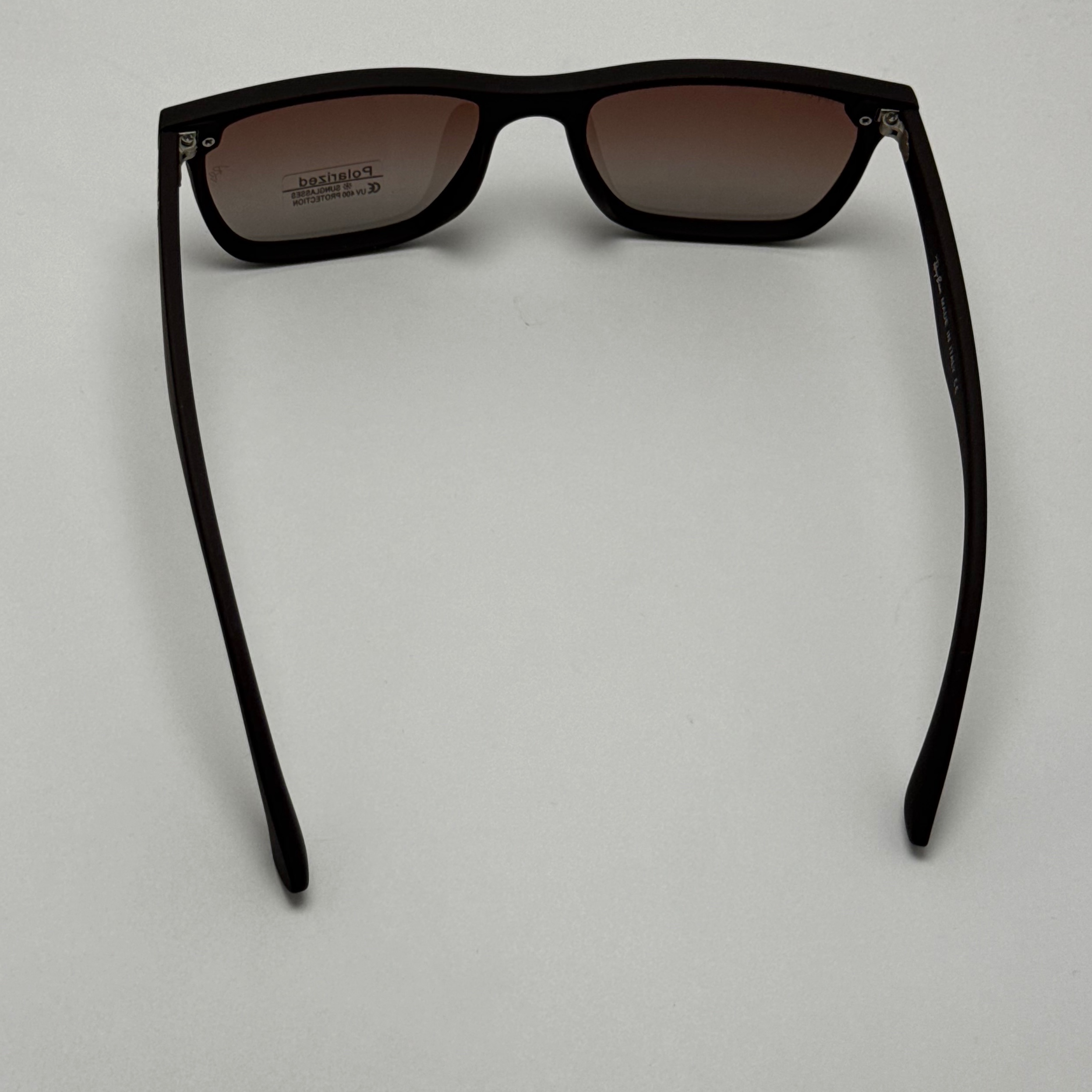 عینک آفتابی پلاریزه ریبن rayban قهوه ای کد p2222