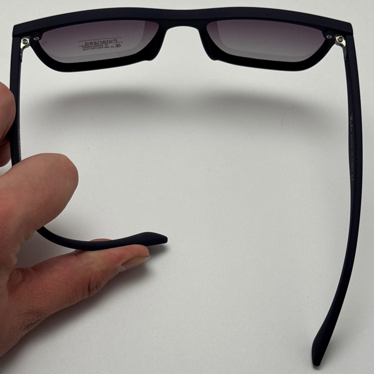 عینک آفتابی پلاریزه ریبن rayban آبی نفتی کد p2222