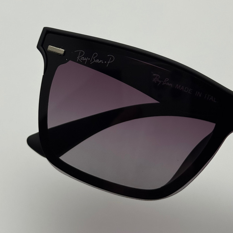 عینک آفتابی پلاریزه ریبن rayban تمام مشکی کد p2222