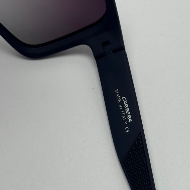 عینک آفتابی پلاریزه اسپرت کررا CARRERA آبی نفت مناسب رانندگی به همراه کاور پارچه ای و دستمال نانو مخصوص کد 2218