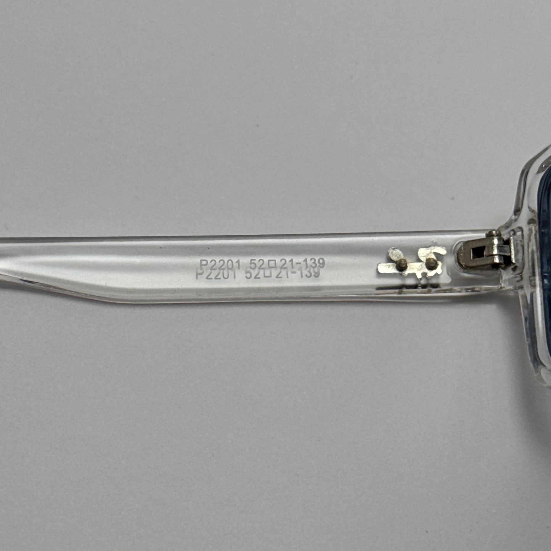 عینک آفتابی و شب پلاریزه ریبن مستطیلی آبی کد rayban RB 2201