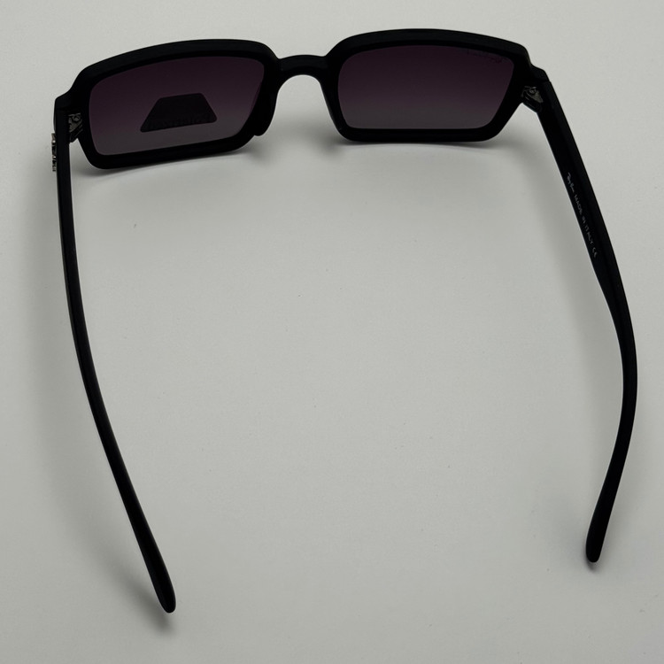 عینک آفتابی پلاریزه ریبن مستطیلی تمام مشکی کد rayban RB 2201