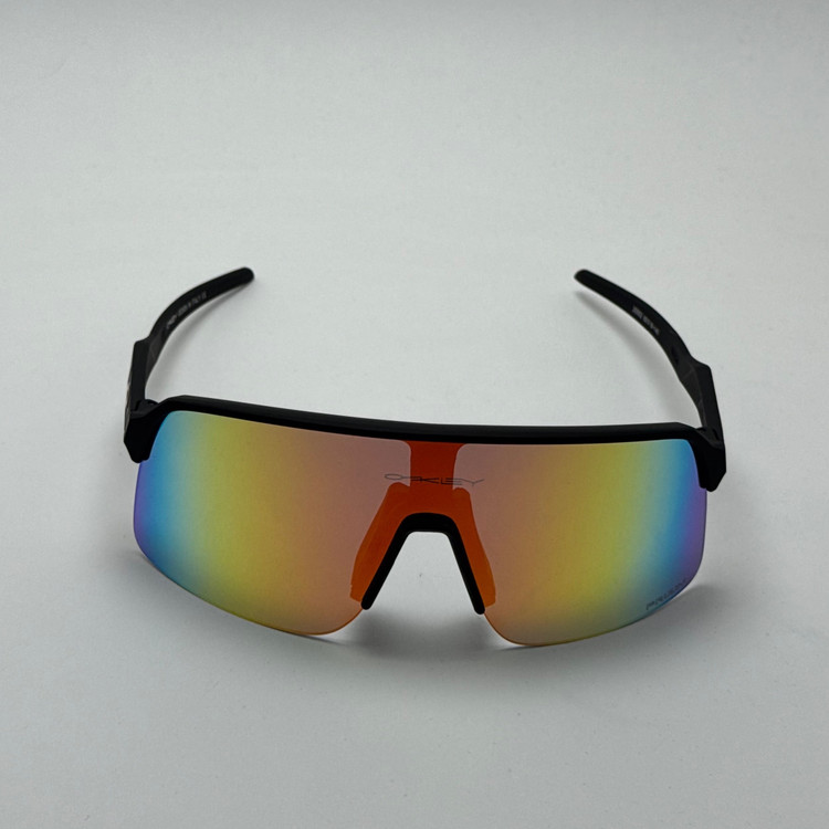 عینک آفتابی اسپرت اوکلی OAKLEY مدل SUTRO فریم مشکی عدسی آتیشی