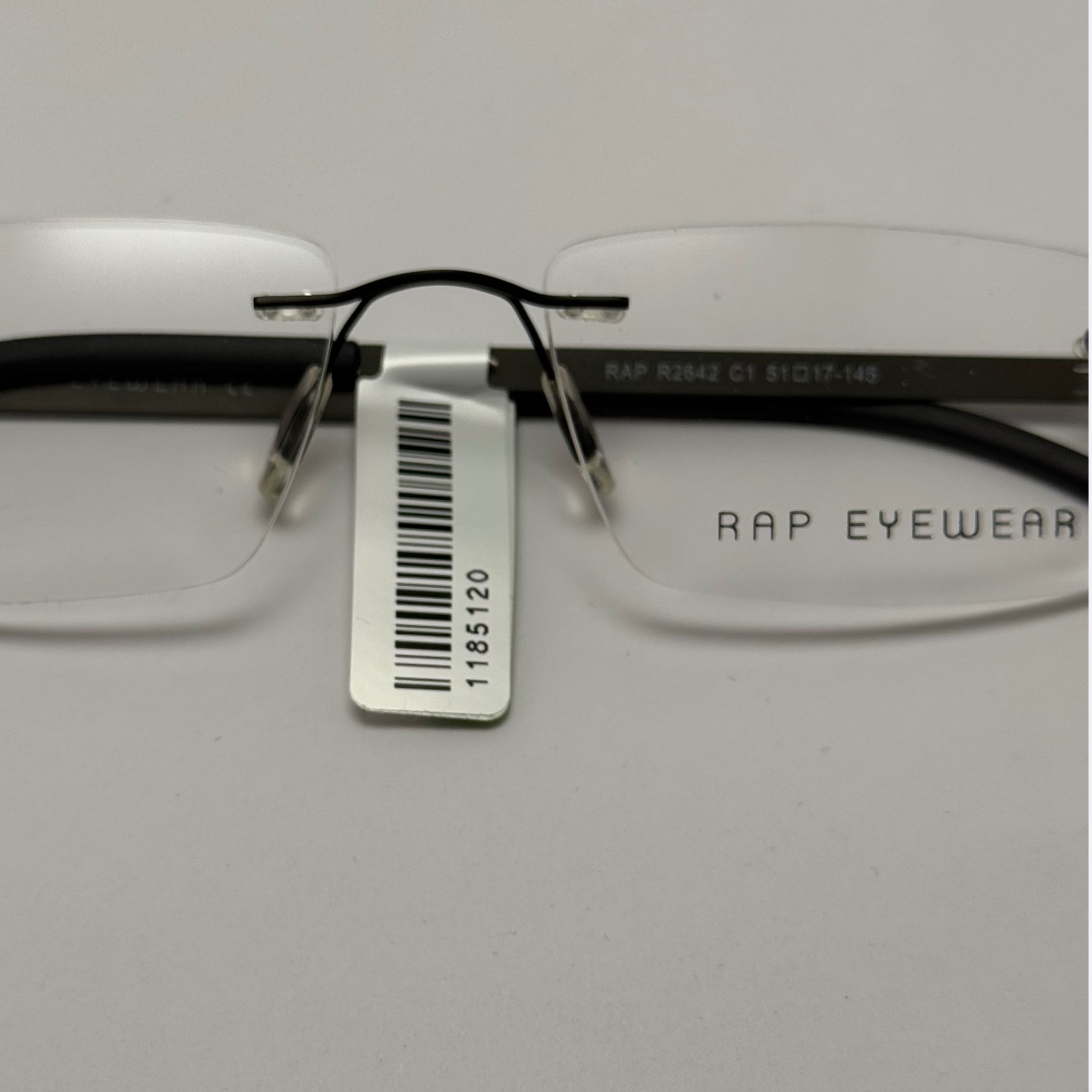 فریم عینک طبی فریم لس فوق سبک تیتانیومی برند RAP کد R2642