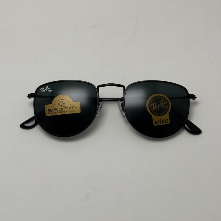 عینک آفتابی ریبن reyban شیشه سنگ تمام مشکی کد RB 3958