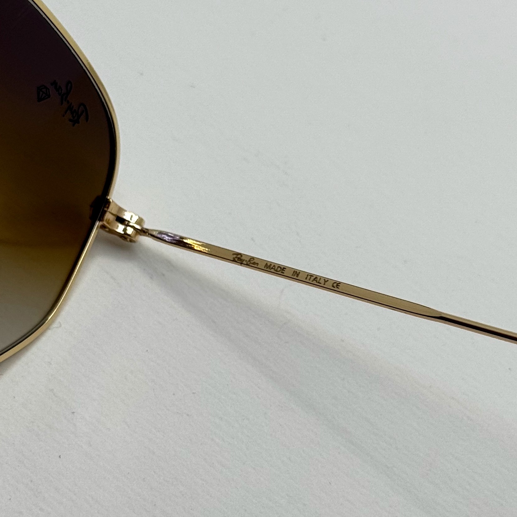 عینک ریبن شیشه سنگ هگزونال قهوه ای هایلایت آنتی رفلکس به همراه پک کامل ریبن کد Rayban RB 3548