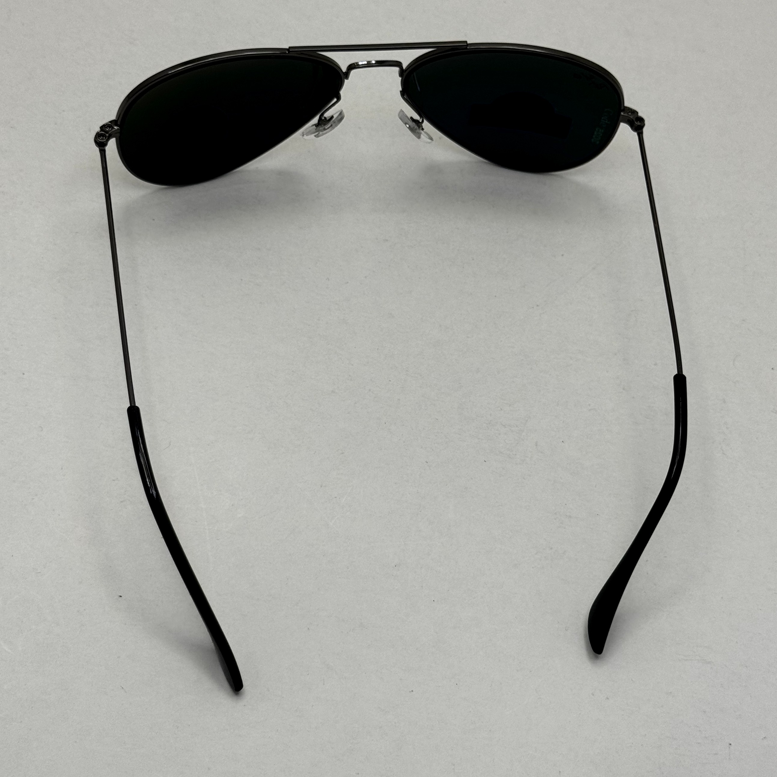 عینک ریبن خلبانی شیشه سنگ فریم نوک مدادی عدسی سبز آمریکایی آنتی رفلکس REYBAN AVIATOR RB 3025 با پک کامل