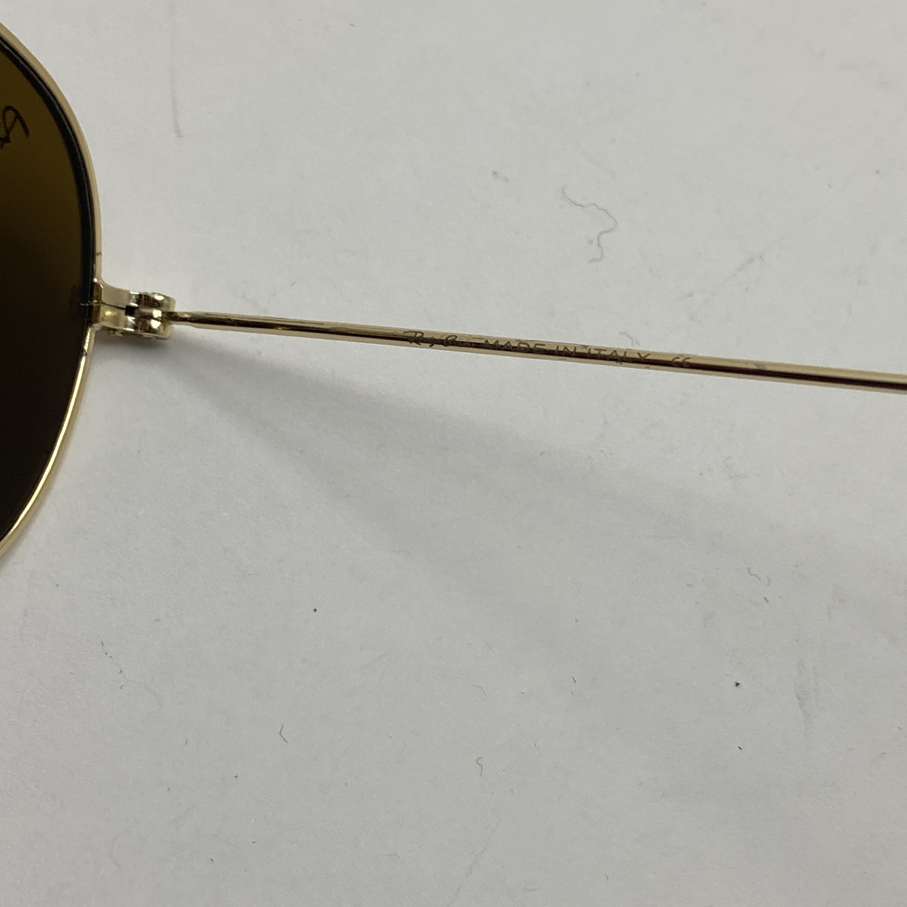 عینک ریبن خلبانی قهوه ای شیشه سنگ با پک کامل ریبن rayban aviator RB 3025