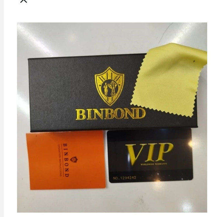 ساعت مردانه تمام استیل سه موتوره اورجینال بینباند BINBOND دارای جعبه اورجینال