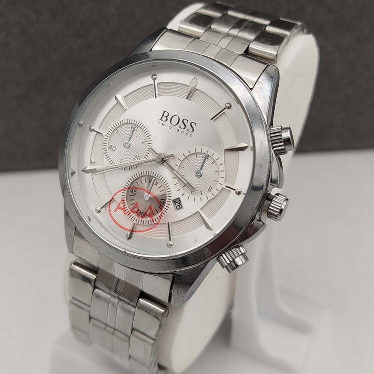ساعت ست استیل مارک باس BOSS
