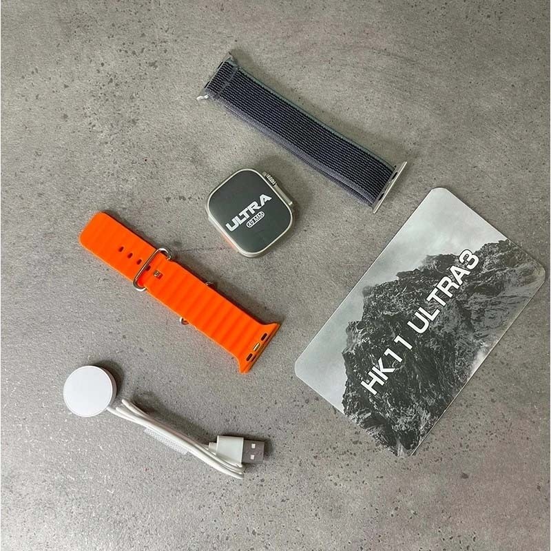 ساعت هوشمند Hk11 Ultra3 با گارانتی با 4 گیگ حافظه و هوش مصنوعی سخنگو