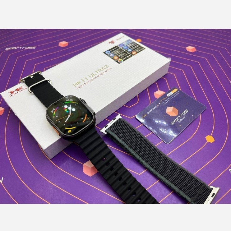 ساعت هوشمند Hk11 Ultra3 با گارانتی با 4 گیگ حافظه و هوش مصنوعی سخنگو