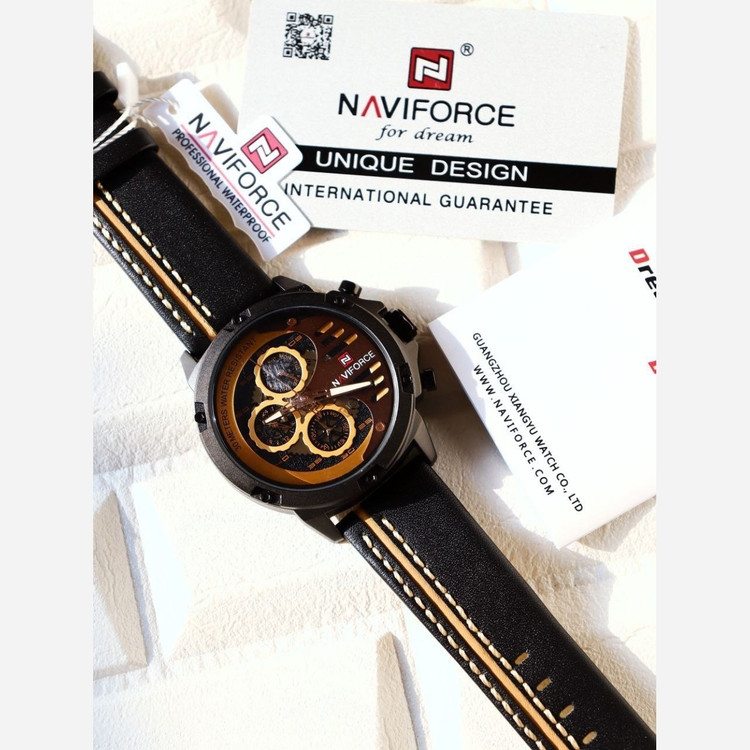 ساعت مردونه اورجینال نیوی فورس NAVIFORCE اصل موتور ژاپن