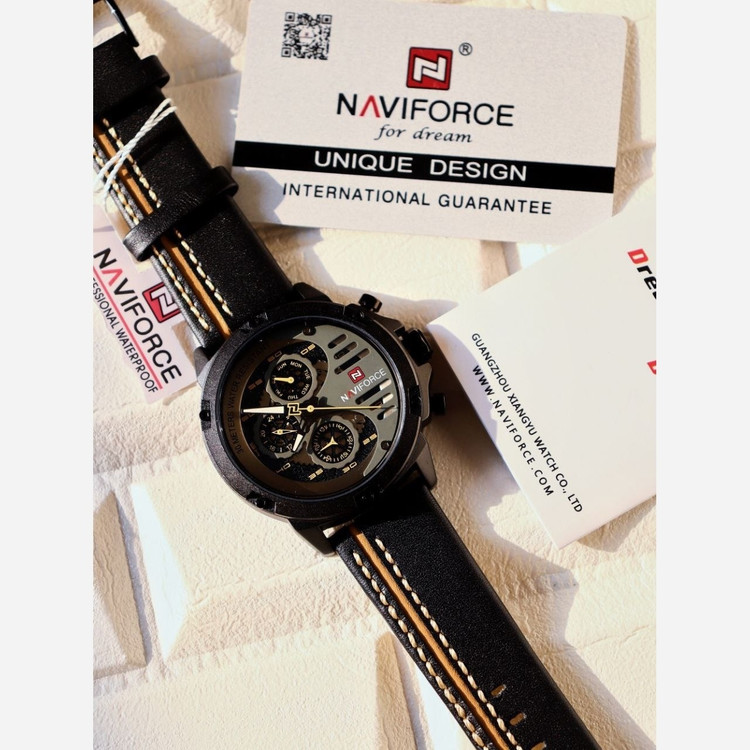 ساعت مردونه اورجینال نیوی فورس NAVIFORCE اصل موتور ژاپن
