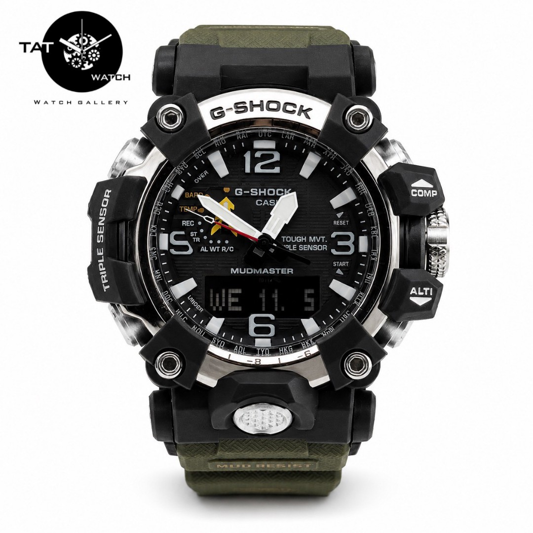 ساعت مردانه جی شاک GWG1000 موتور ژاپن با جعبه کاسیو در رنگبندی باگارانتی ارسال رایگان ساعت مچی Casio G-Shock