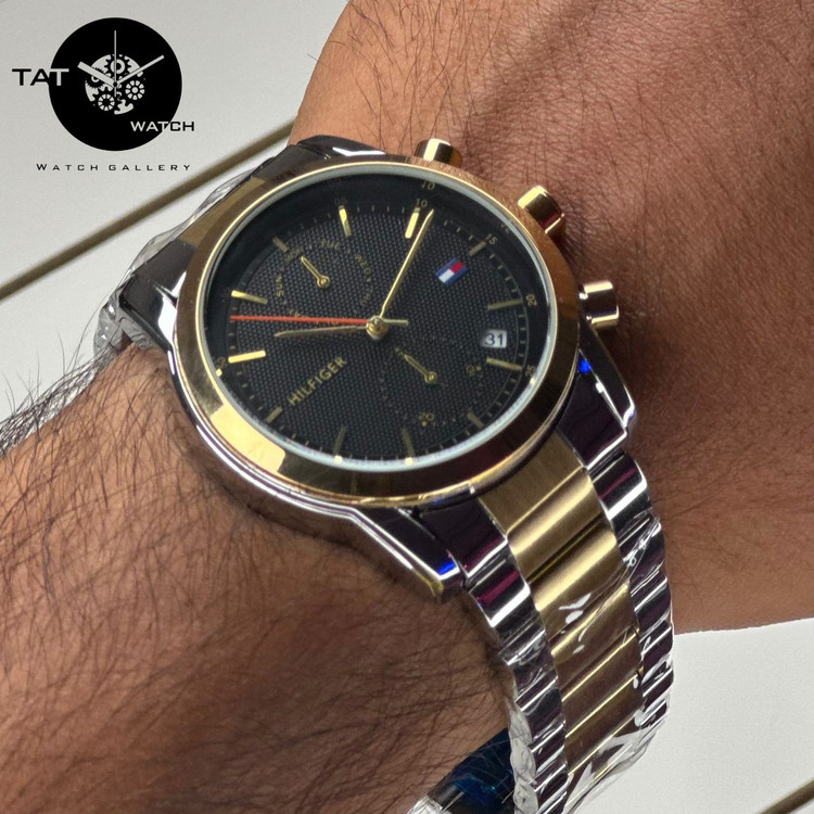 ساعت مچی مردانه تامی سه موتور فعال با یکسال گارانتی جعبه ارسال رایگان Tommy