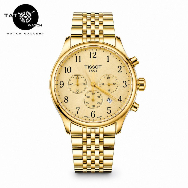 ساعت مچی مردانه تیسوت 4موتور فعال با گارانتی یکساله جعبه ارسال رایگان در رنگبندی TISSOT