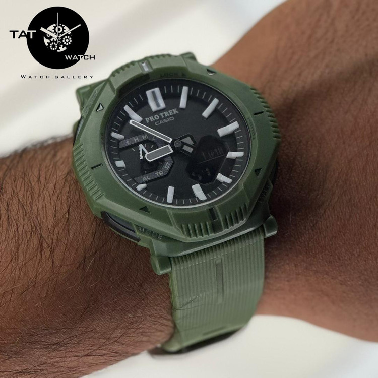 ساعت مردانه کاسیو پروترکPRGB001موتور ژاپن باگارانتی و جعبه Casio Protrek ساعت مچی