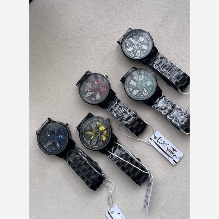 ساعت رینگی شرکتی کیفیت عالی با جعبه در تنوع مدل و رنگ