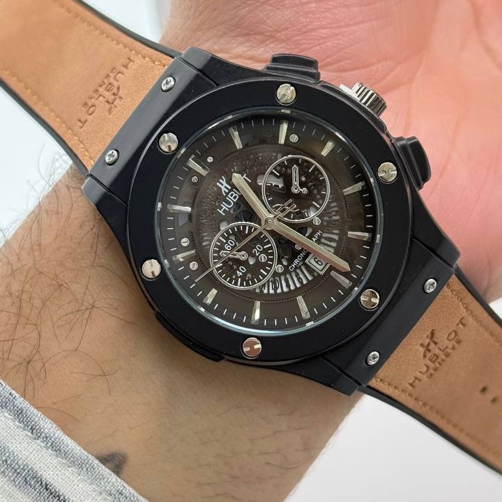 ساعت هابلوت مردانه Hublot کیفیت مستر کوالیتی با جعبه و ضمانت