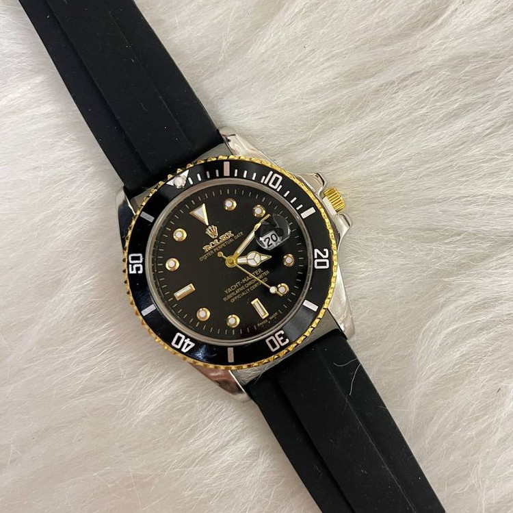 ساعت مردانه رولکس سابمارینر Rolex Submariner بند پیو PU کد 42