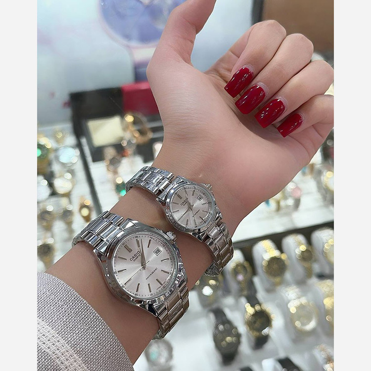 ساعت کاسیو زنانه و مردانه سفید