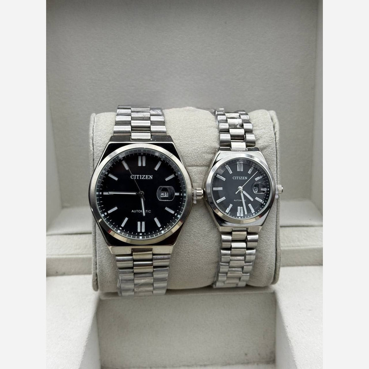 ساعت سیتیزن زنانه و مردانه کیفیت عالی رنگ ثابت ارسال رایگان فروش به صورت تک و ست