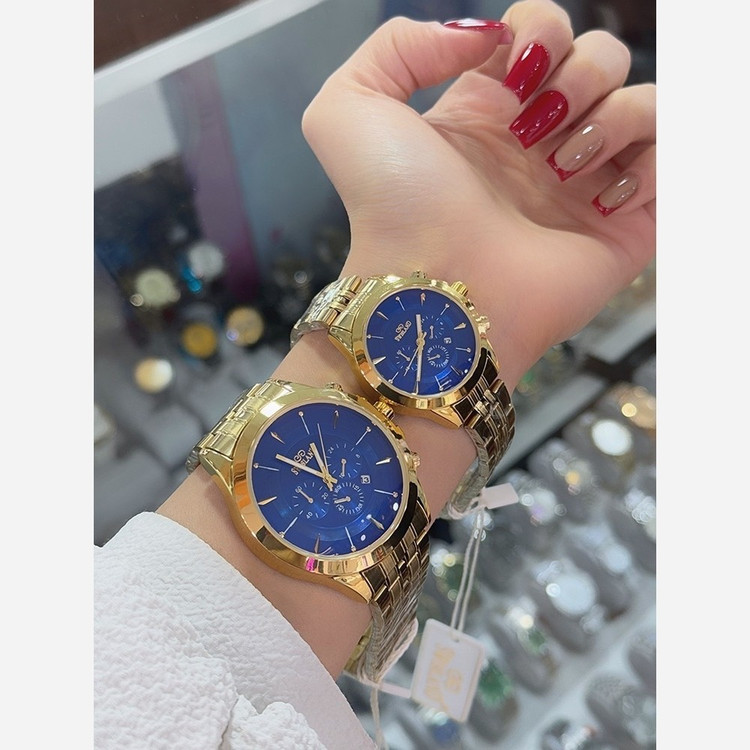 ست ساعت زنانه و مردانه سویسلند کیفیت عالی شیک و زیبا تاریخ دار ارسال رایگان