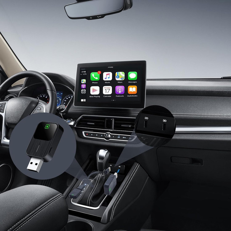 کارپلی و اندروید اتو مدل k2 2in1 Carplay/Android Auto