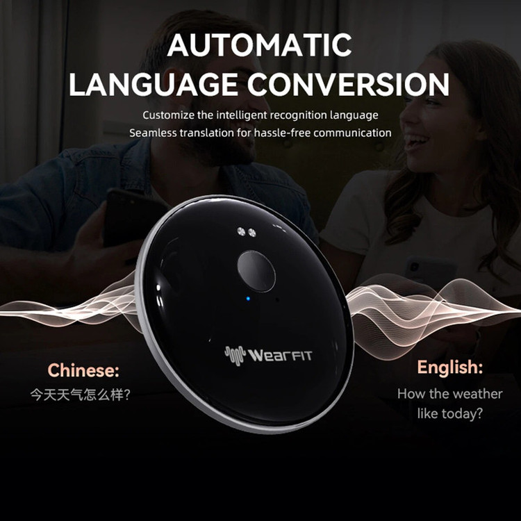 مترجم جیبی مدل Wearfit Magnetic AI 102