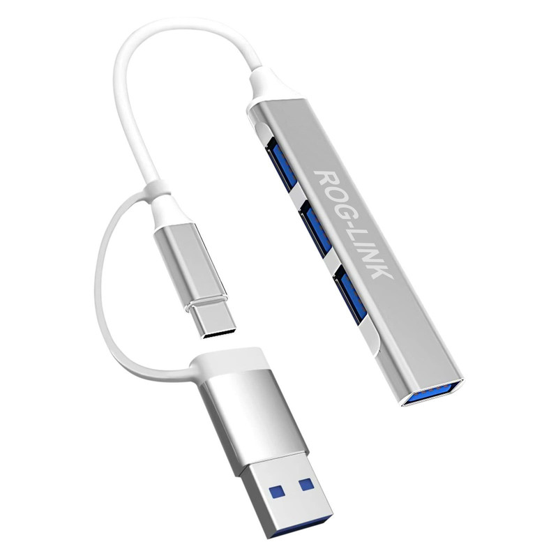 هاب 4 پورت USB-C راگ لینک مدل 2in1-CU
