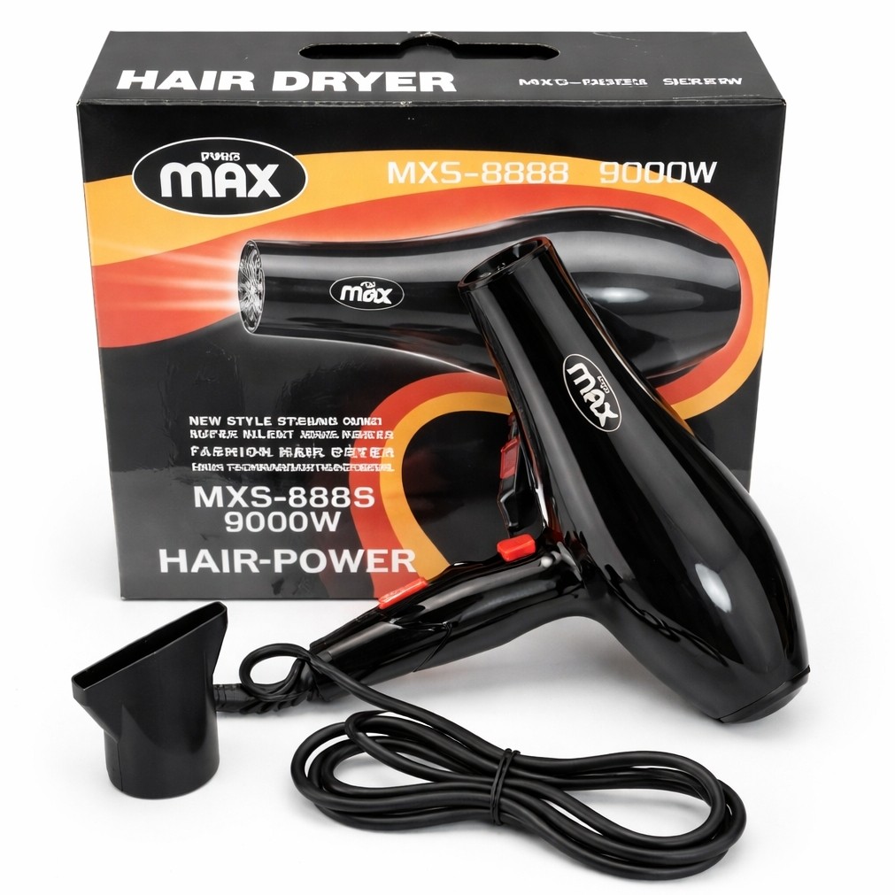 سشوار پرومکس وارداتی موتور سنگین مدل MXS-888S توان 9000w (اقساطی و ارسال رایگان فوری)