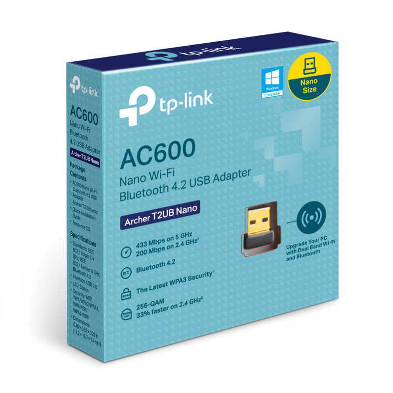 کارت شبکه USB تی پی-لینک مدل Archer T2UB Nano