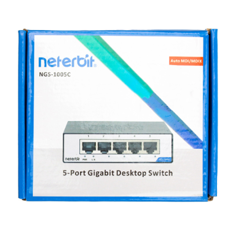 سوییچ 5 پورت نتربیت مدل NGS-1005A