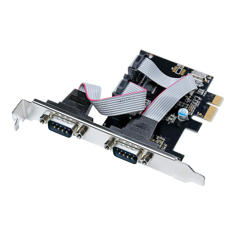 کارت اینترنال سریال RS232 دو پورت شارک مدل PCI-Express