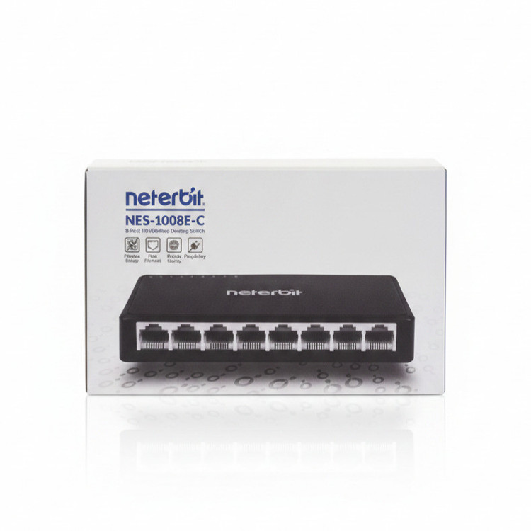سوئیچ 8 پورت نتربیت مدل NES-1008E-C
