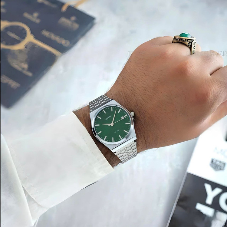 ساعت مچی عقربهای کوارتز مردانه مدل کلاسیک طرح گادفادر کد 104
