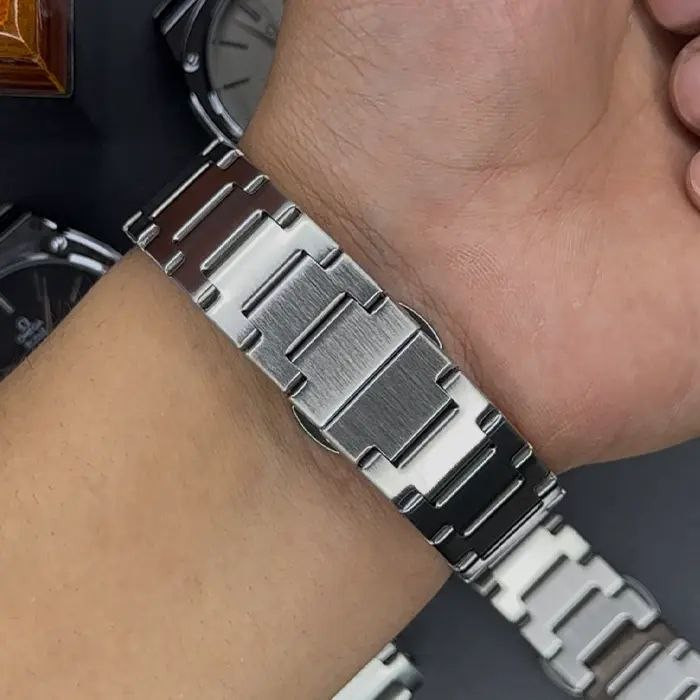 ساعت مچی عقربهای کوارتز مردانه مدل دو تقویمه کلاسیک کد 005