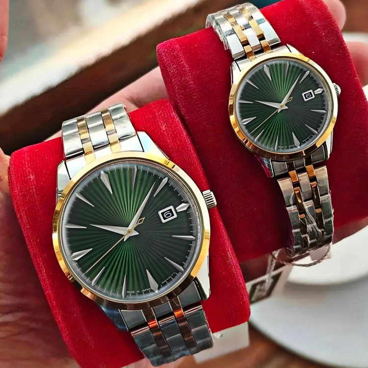 ست ساعت مچی عقربه ای زنانه و مردانه مدل کلاسیک 03