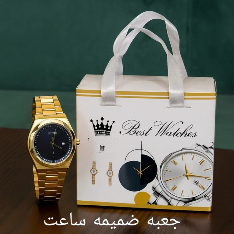 ساعت مچی عقربهای کوارتز مردانه مدل صفحه کلاسیک مهندسی کد 005