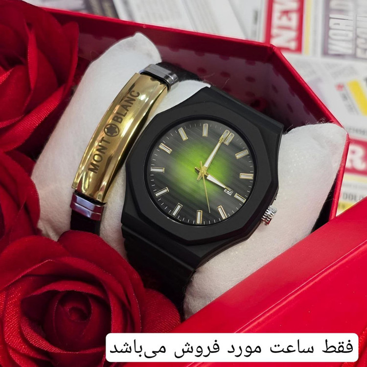 ساعت مچی عقربهای کوارتز مردانه مدل بند پیو ضد آلرژی کد 107