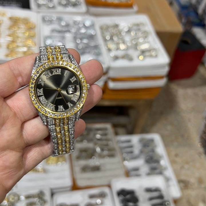 ساعت مردانه فول نگین رولکس